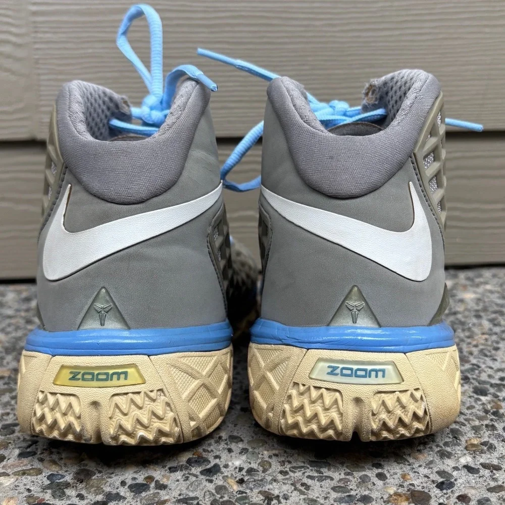 Nike Mens Zoom Kobe III 3 MPLS 318090-011 Size 8.5 Lakers Grey Blue White